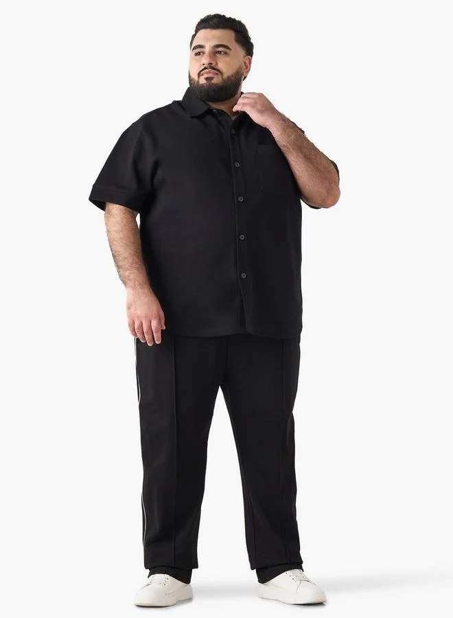 ماكسيم Men Relaxed Fit Joggers with Drawstring Closure